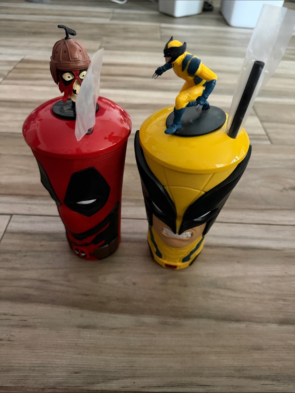 Deadpool Red and Yellow AMC Cup